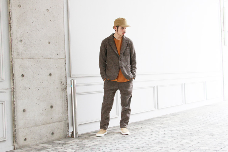 nonnative セットアップ 3b jacket easy pants-