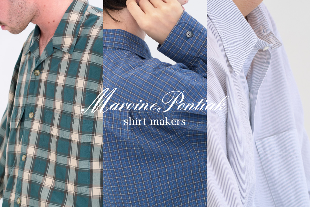 新品本物保証marvine pontiak shirt makers 半袖 開襟シャツ トップス